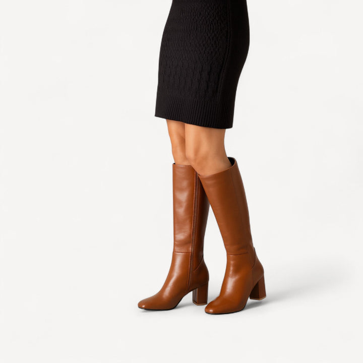 THE NIVA LEATHER BOOTS