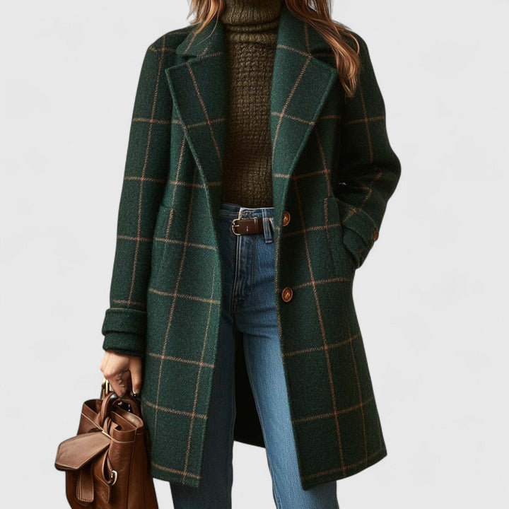 THE ELINE CHECK COAT