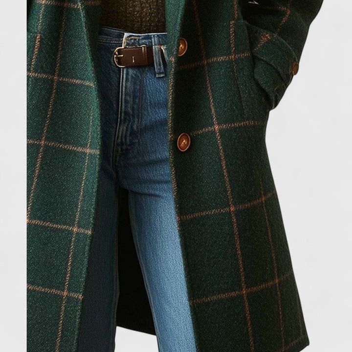 THE ELINE CHECK COAT