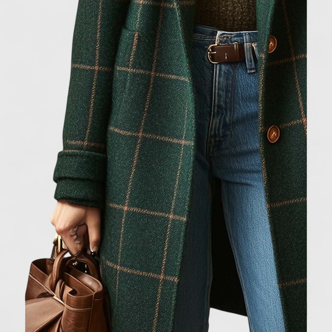 THE ELINE CHECK COAT