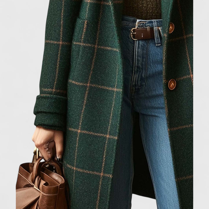 THE ELINE CHECK COAT